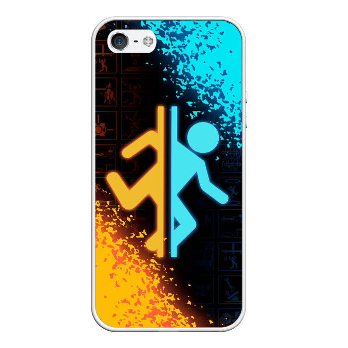 Чехол для iPhone 5/5S матовый PORTAL фото