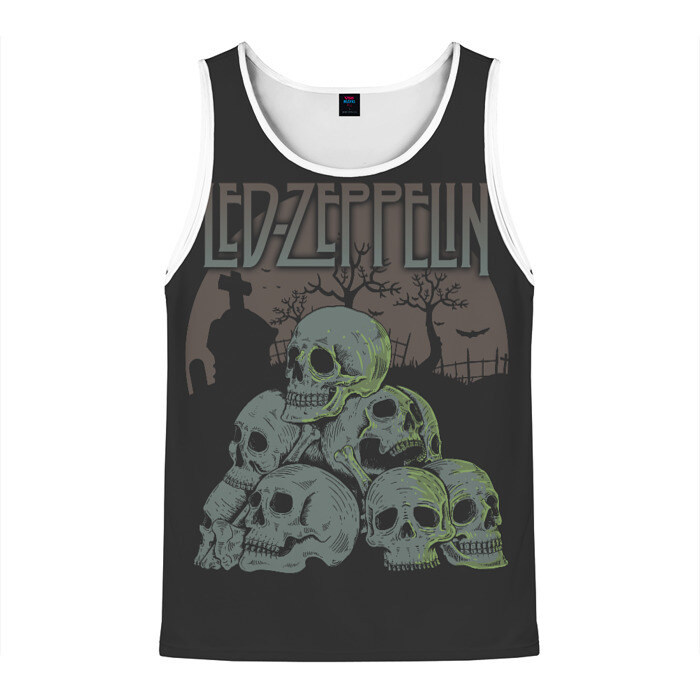 Мужская майка 3D Led Zeppelin фото