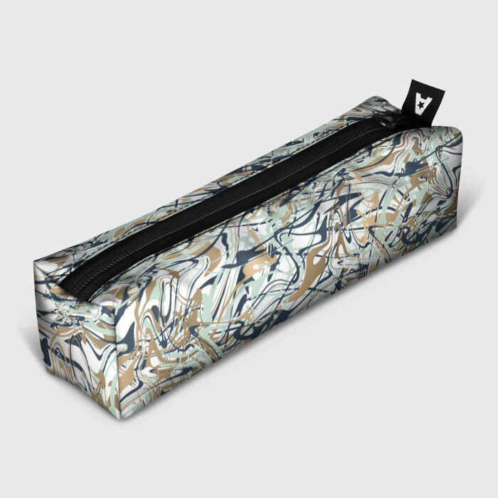 Пенал 3D Узор красками фото