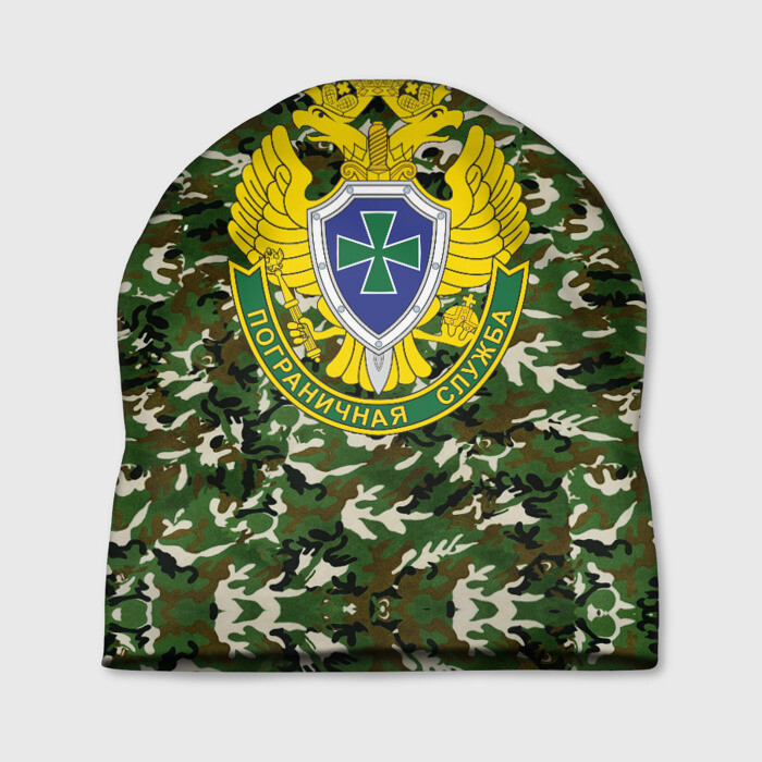 Шапка 3D Пограничная служба камуфляж фото