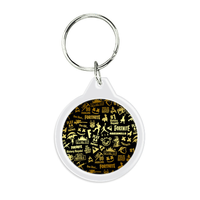 Брелок круглый FORTNITE | ФОРТНАЙТ (Z) фото