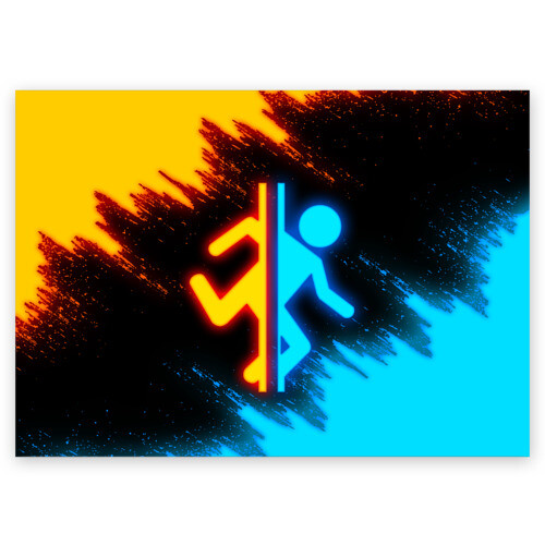 Поздравительная открытка PORTAL | ПОРТАЛ (Z) фото