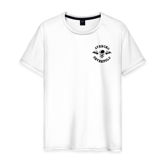 Мужская футболка хлопок Avenged Sevenfold фото