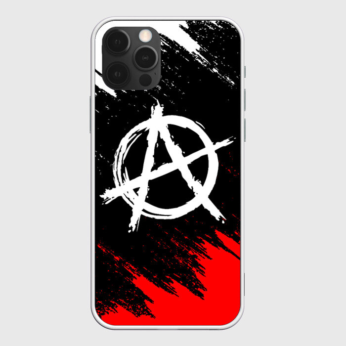 Чехол для iPhone 12 Pro Max АНАРХИЯ фото