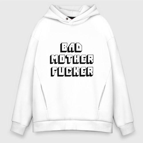 Мужское худи Oversize хлопок Криминальное чтиво фото