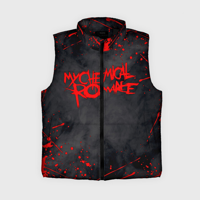 Женский жилет утепленный 3D My Chemical Romance фото