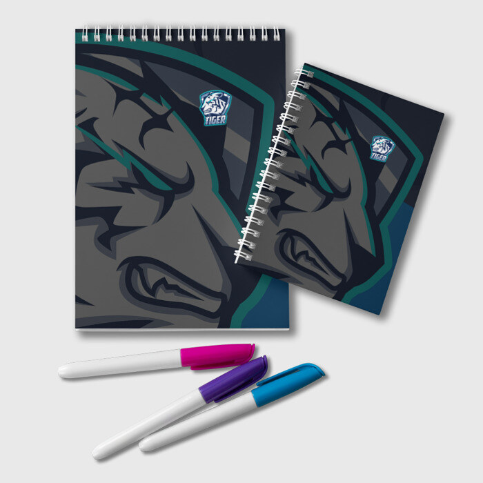 Блокнот Форма Tiger фото