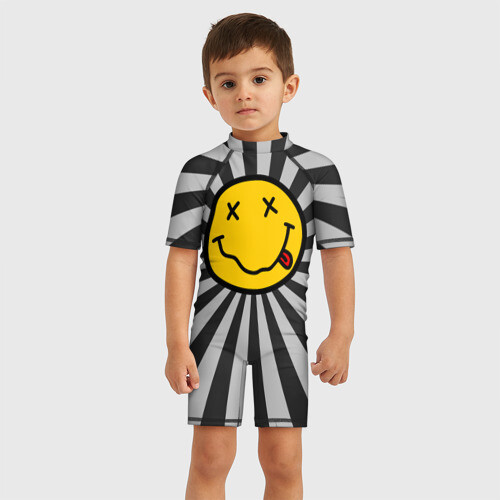 Детский купальный костюм 3D NIRVANA фото