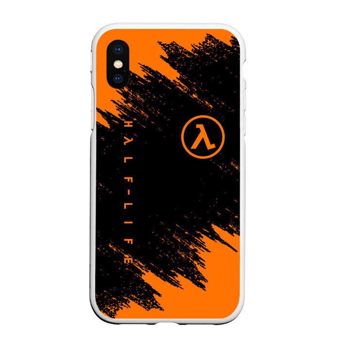 Чехол для iPhone XS Max матовый HALF-LIFE фото