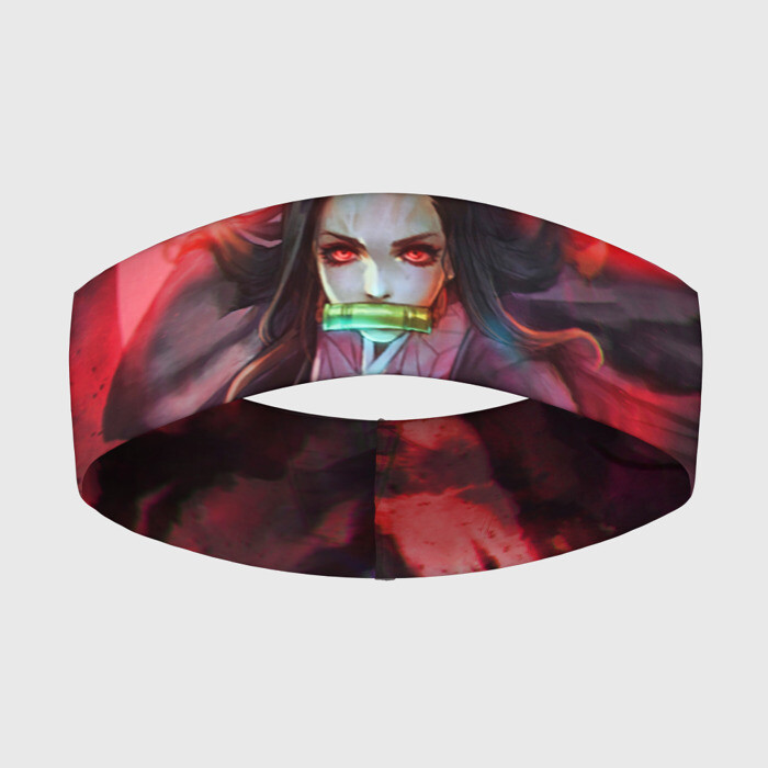 Повязка на голову 3D НЕЗУКО КАМАДО фото