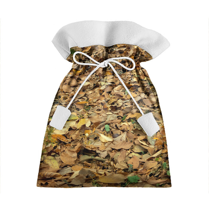 Подарочный 3D мешок Листья фото