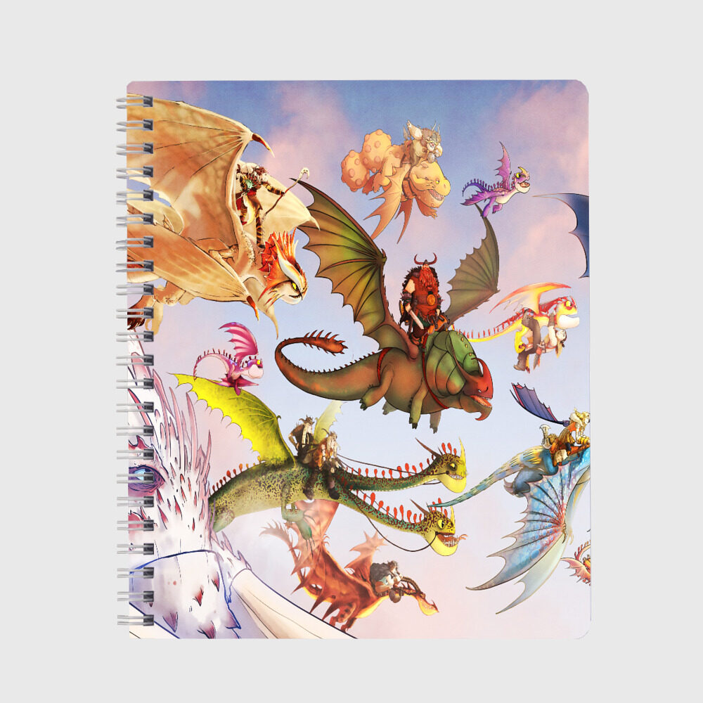 Тетрадь Как приручить дракона фото