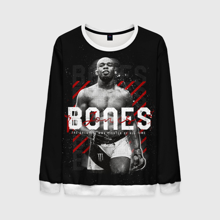 Мужской свитшот 3D Bones Jones фото