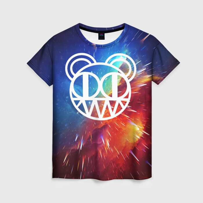 Женская футболка 3D Radiohead фото