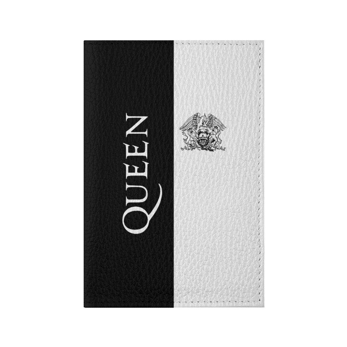 Обложка для паспорта матовая кожа Queen фото
