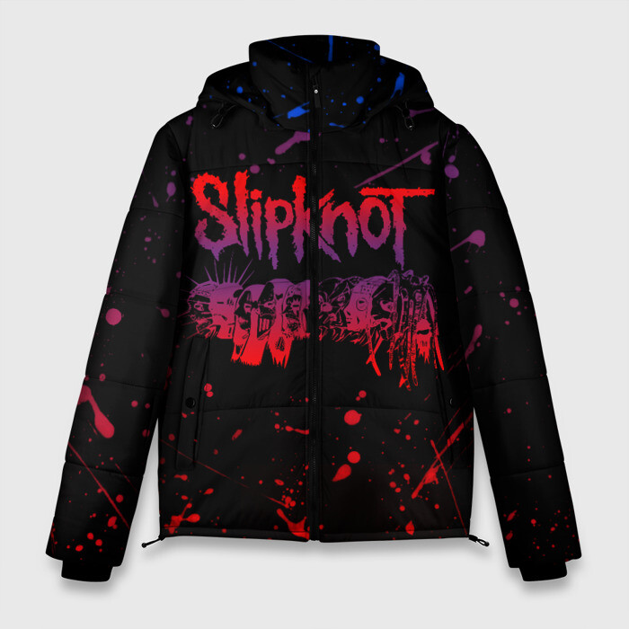 Мужская зимняя куртка 3D SLIPKNOT фото