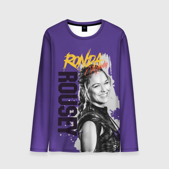 Мужской лонгслив 3D Ronda Rousey фото