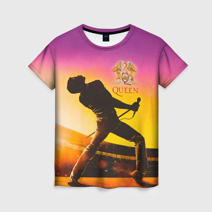 Женская футболка 3D Queen фото