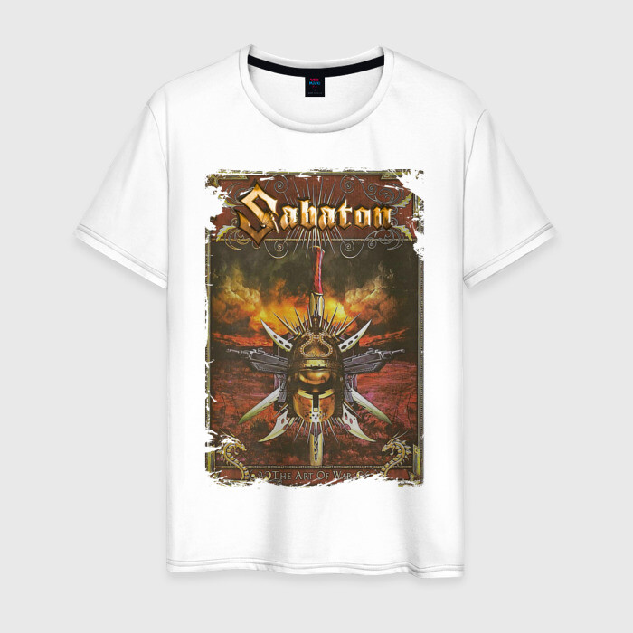 Мужская футболка хлопок The Art of war фото