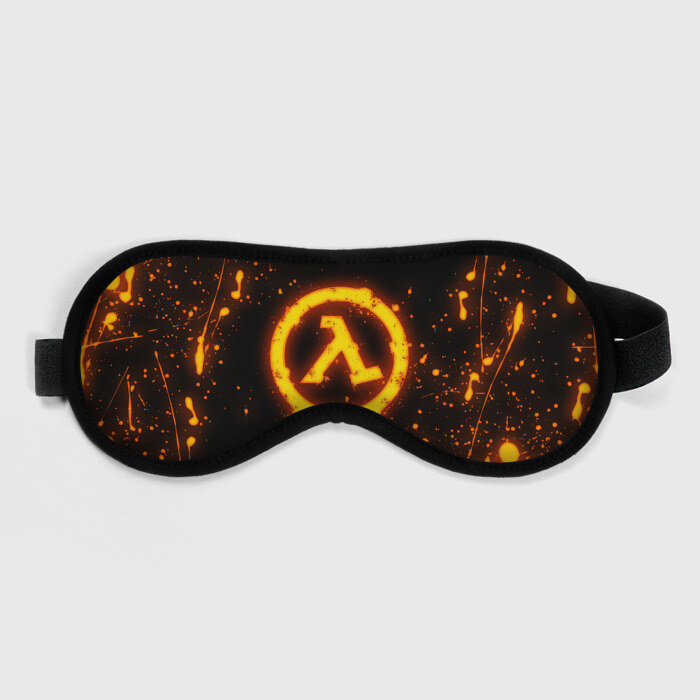 Маска для сна 3D HALF-LIFE фото