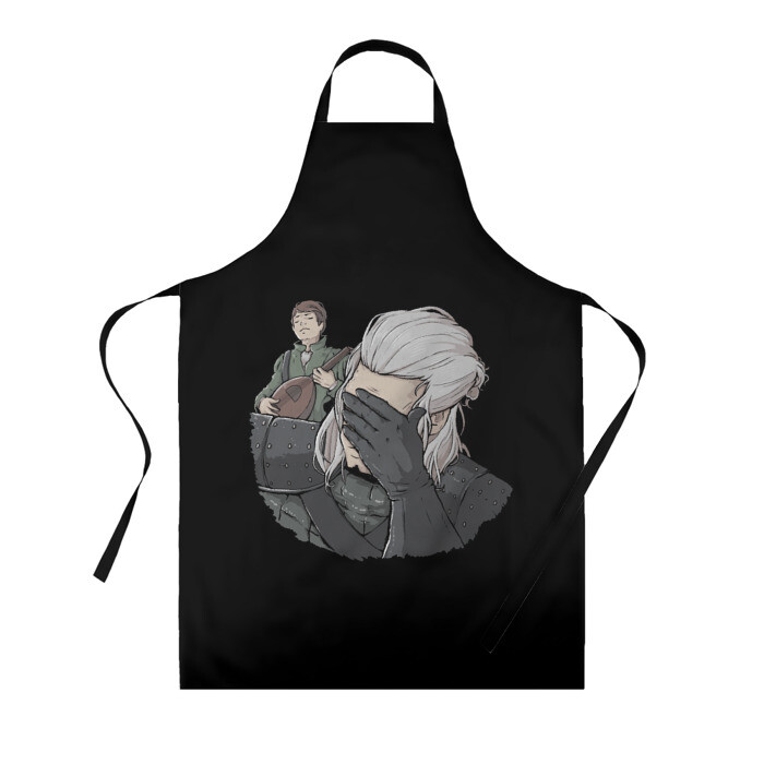 Фартук 3D The Witcher Facepalm фото