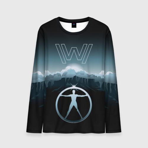 Мужской лонгслив 3D Westworld Landscape фото