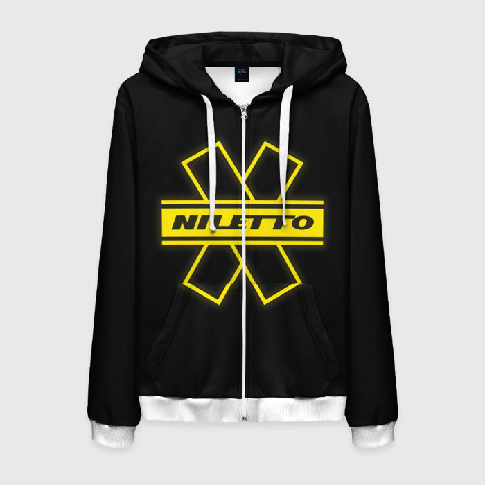Мужская толстовка 3D на молнии NILETTO фото