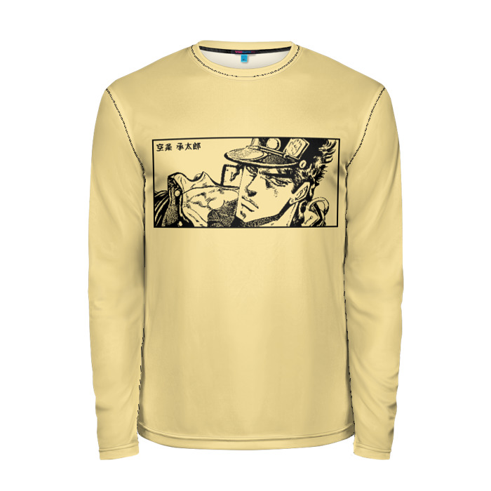 Мужской лонгслив 3D Невероятные приключения джоджо фото