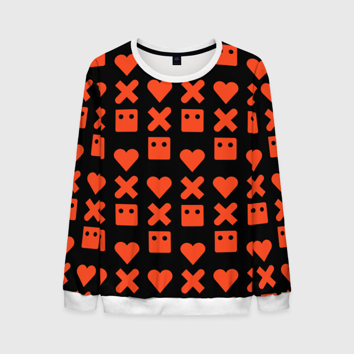 Мужской свитшот 3D LOVE DEATH ROBOTS (LDR) фото