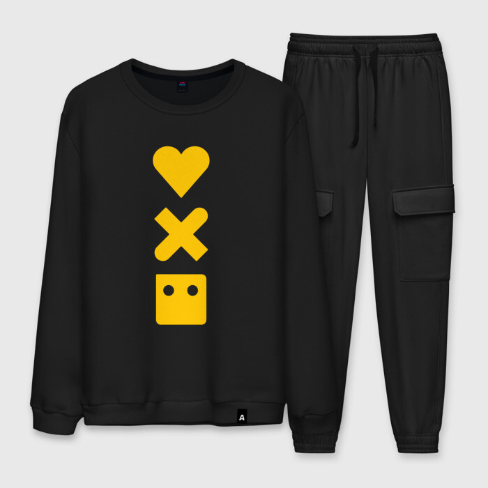 Мужской костюм хлопок LOVE DEATH ROBOTS (LDR) фото