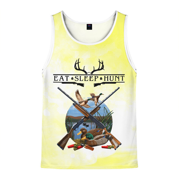 Мужская майка 3D Охота фото