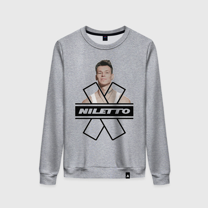 Женский свитшот хлопок NILETTO фото