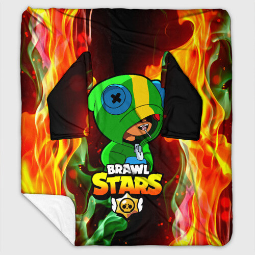 Плед с рукавами BRAWL STARS LEON фото