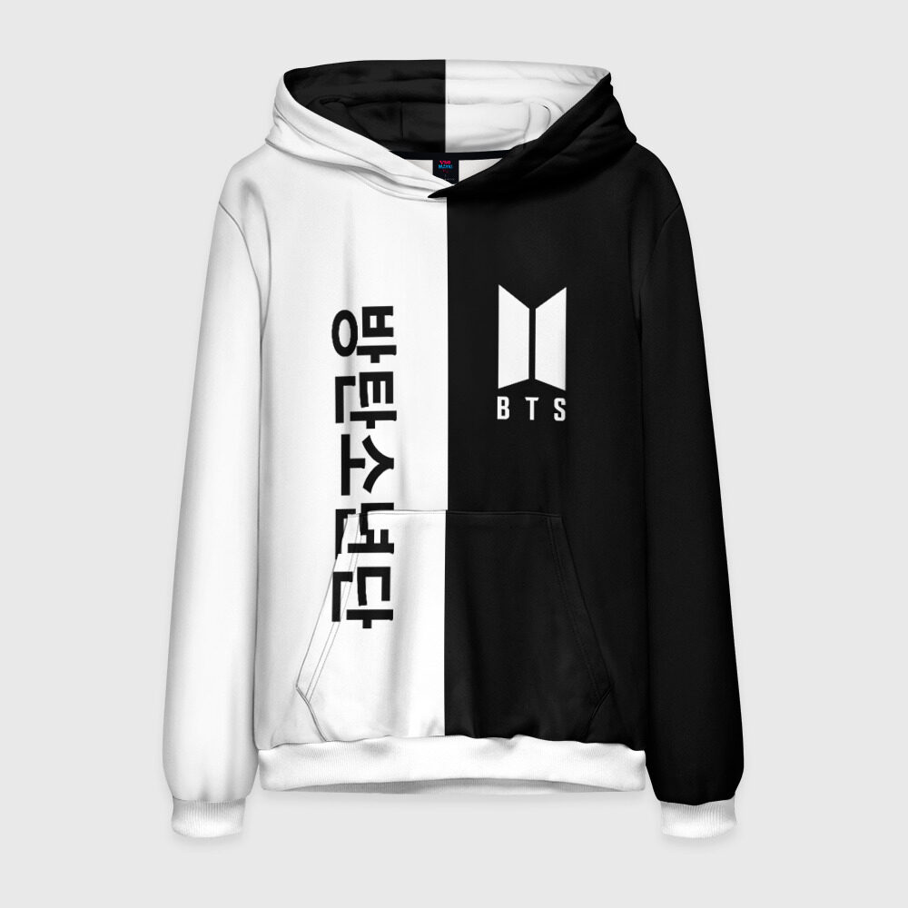 Мужская толстовка 3D BTS фото