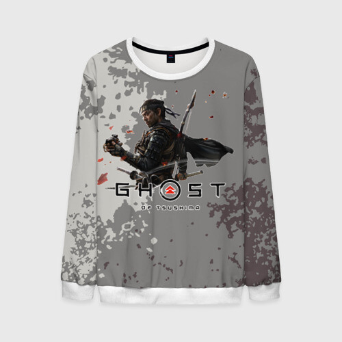 Мужской свитшот 3D Ghost of Tsushima фото