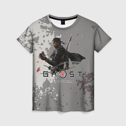 Женская футболка 3D Ghost of Tsushima фото