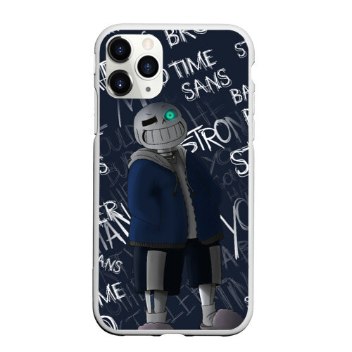 Чехол для iPhone 11 Pro матовый UNDERTALE фото