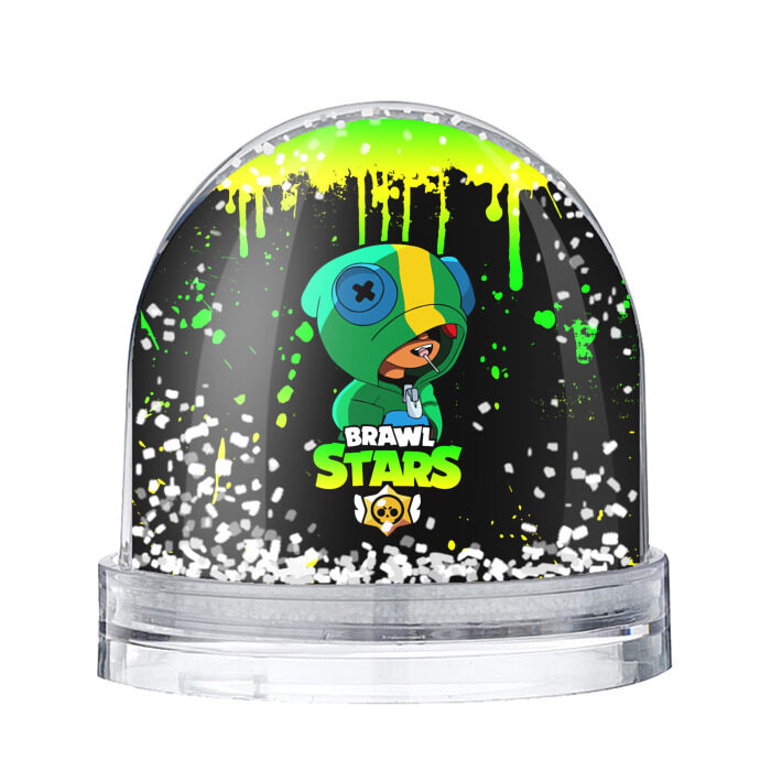 Снежный шар BRAWL STARS LEON фото
