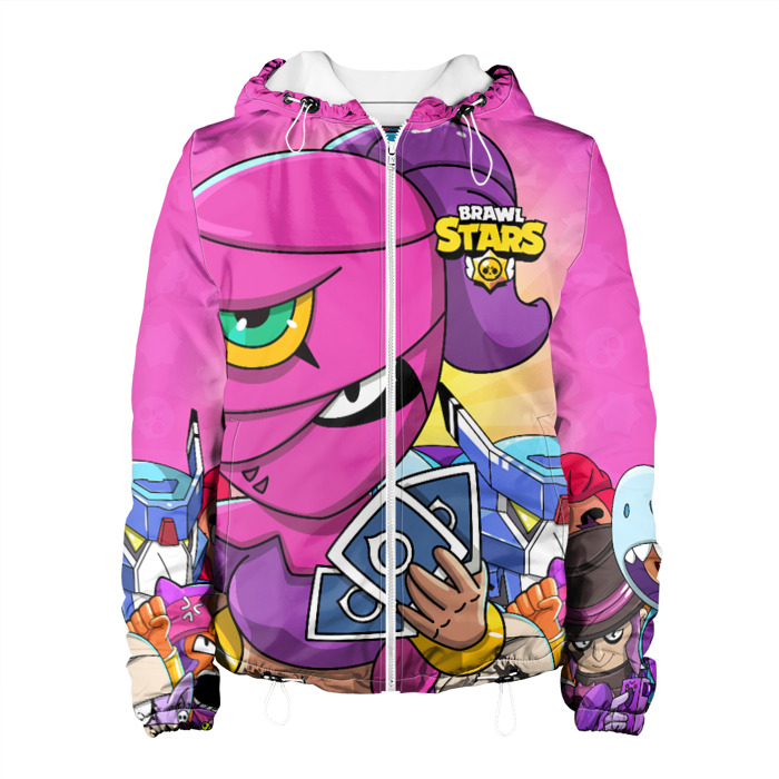 Женская куртка 3D BRAWL STARS TARA фото