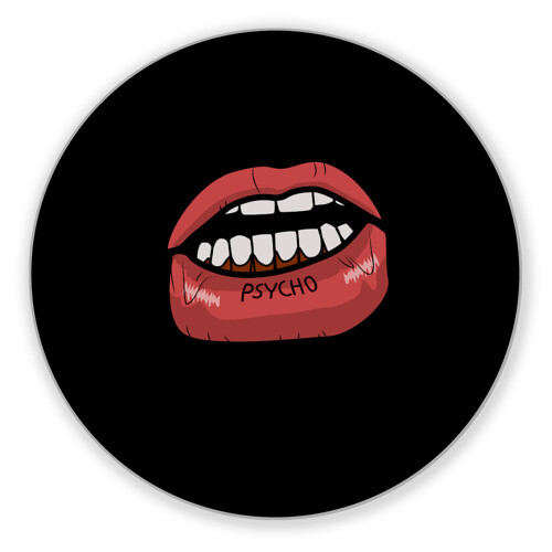 Коврик для мышки круглый Psycho фото