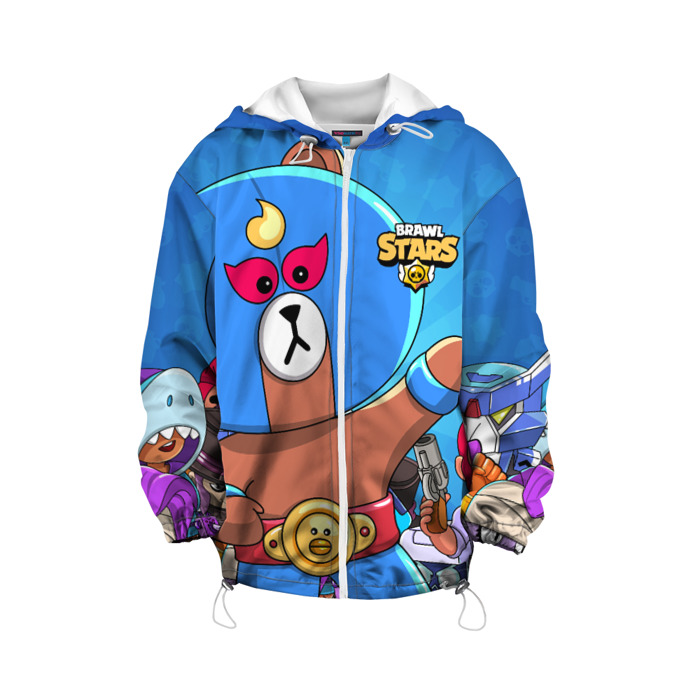 Детская куртка 3D BRAWL STARS EL BROWN фото