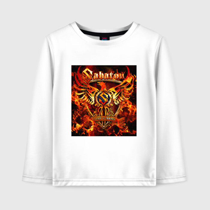 Детский лонгслив хлопок SABATON ОБЛОЖКА фото