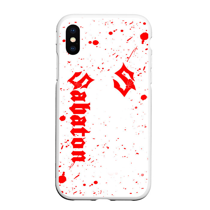 Чехол для iPhone XS Max матовый SABATON фото