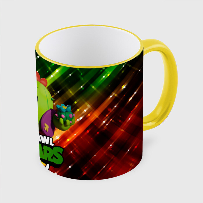 Кружка с полной запечаткой Brawn Stars Spike фото