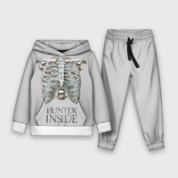 Детский костюм 3D (с толстовкой) Supernatural Hunter Inside фото