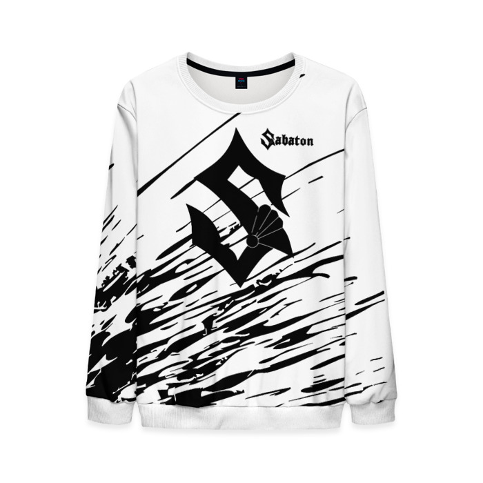 Мужской свитшот 3D SABATON. фото