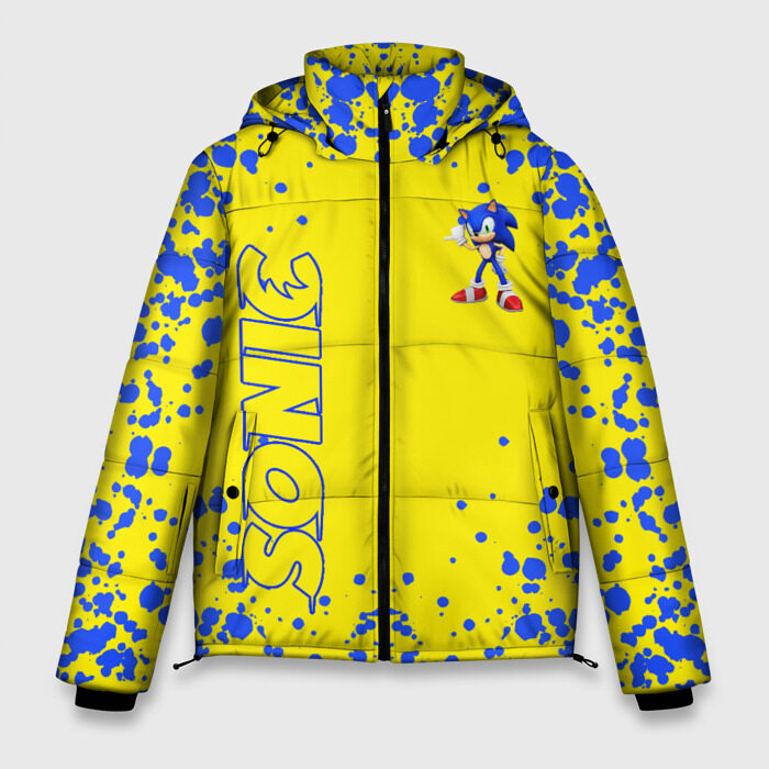 Мужская зимняя куртка 3D Sonic фото