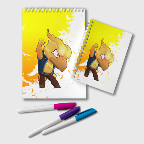 Блокнот BRAWL STARS CROW фото