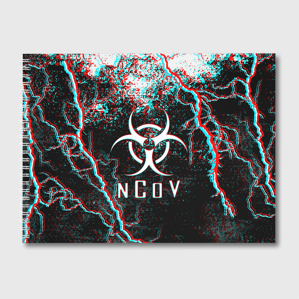 Альбом для рисования nCoV фото