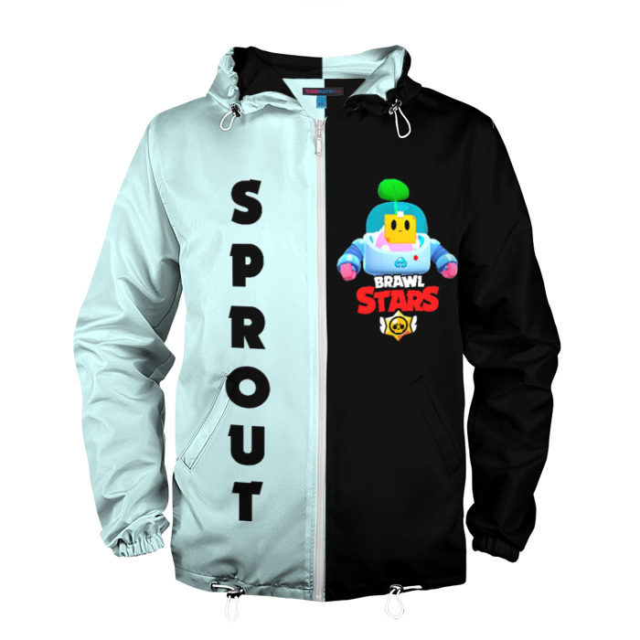Мужская ветровка 3D BRAWL STARS (SPROUT) [3] фото